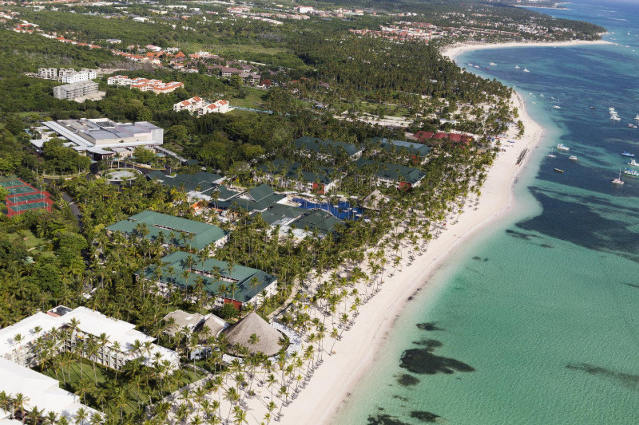 Barcelo Bavaro Beach (Adults Only) Punta Cana Exterior foto Aerial view of Punta Cana