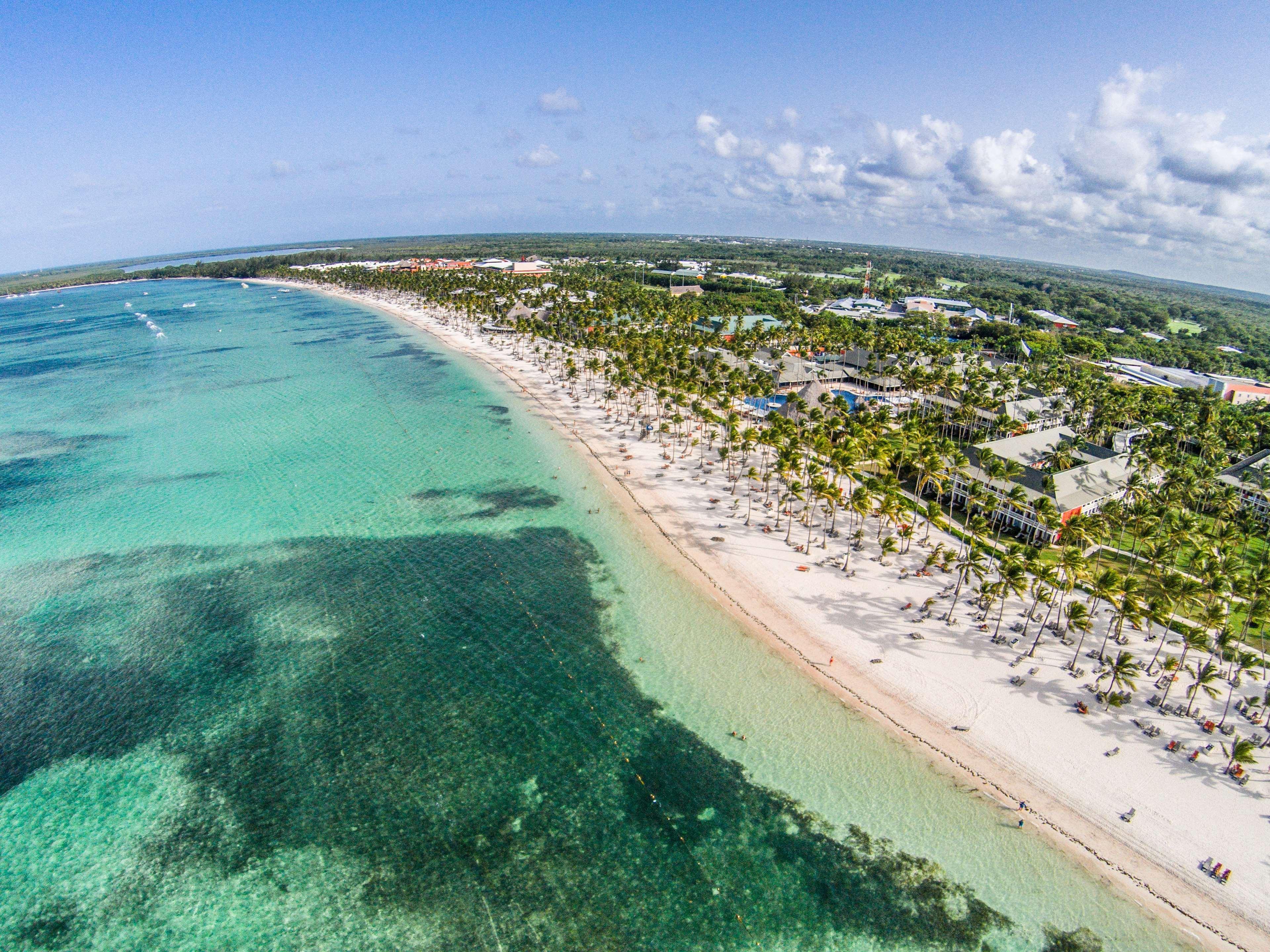 Barcelo Bavaro Beach (Adults Only) Punta Cana Exterior foto Aerial view of Punta Cana
