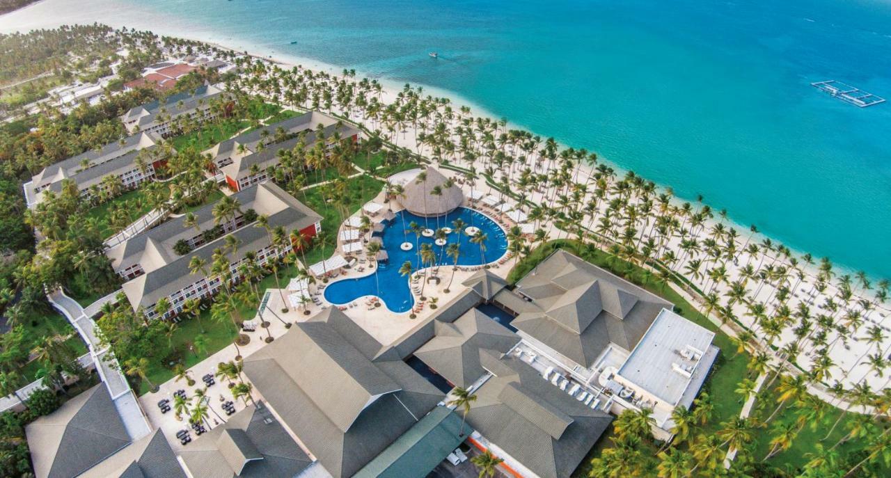 Barcelo Bavaro Beach (Adults Only) Punta Cana Exterior foto Aerial view of the resort